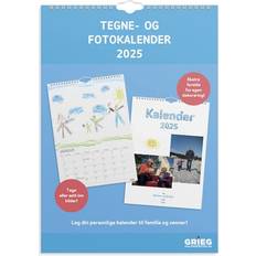 Måned Kalendere Grieg Tegne/Fotokalender 2025