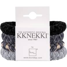 Kknekki Resår 4-pack - Velour Blå/Svart