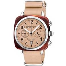 Briston Clubmaster Classic Chronograph Terracotta Nude