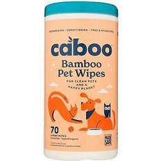 Caboo Pet Wipes Jumbo Unscented 70 Wipes
