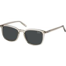 37459 6381 Square Sunglasses - Transparent