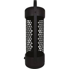 IG9650 Portable Electric Patio Tower Heater 1200 W x 20 cm - Black