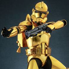 Hot Toys Figure MMS735 Star Wars Clone Trooper Gold Chrome Version