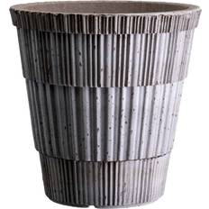 Bergs Potter Krukor, Plantor & Odling Bergs Potter Atlas Raw Kruka Raw Grey Ø 18 cm