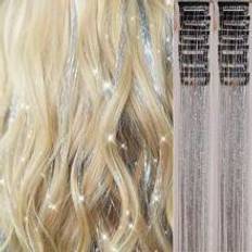 Clip-On Extensions on sale Shein Medium Straight Synthetic Hair Extension 20 inch