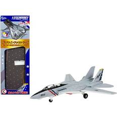 Scale Models & Model Kits Forces of Valor Grumman F-14 Tomcat Fighter Aircraft 'VF-2 Bounty Hunters' CVN-65 Aircraft Carrier Deck 1/200 Diecast Model by Forces of Valor