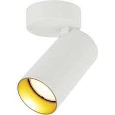 B Spotlights SLV Kami Wall And Ceiling Mounted Light GU10 White Gold Spotlight