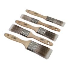 Sealey Brush Tools Sealey SPBS5W Wooden Handle Set 5 Piece Paint Brush