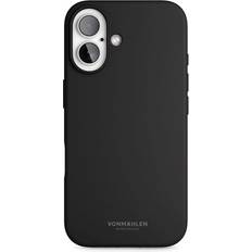 Vonmählen iPhone 16 Eco Silikone Cover MagSafe Kompatibel Sort