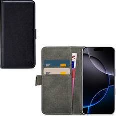 Classic Gelly Wallet Book Cover Til iPhone 16 Pro Max