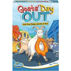 Thinkfun Goats' Day Out: A Hilarious Addictive Chaotic Goat Themed Board Game