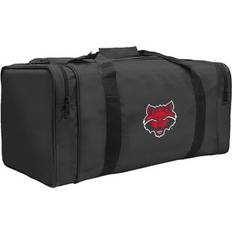 Red Duffel Bags & Sport Bags Jardine Black Arkansas State Red Wolves Gear Pack Square Duffel Bag