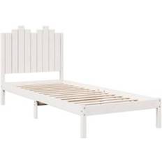 vidaXL utan Madrass Extra Lång 100x210 cm Sängram