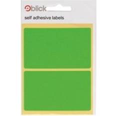 Green Fluorescent Labels 50x80 mm Pack of 160