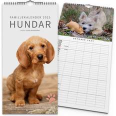 Familjekalender Hundar 2025