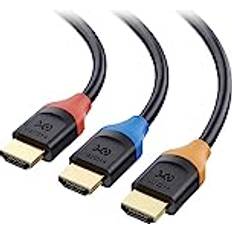 Cable Matters 3-Pack HDMI-kabel 4K 60Hz Och HDR 0,9