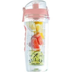 Green Tea Strainers Zulay Kitchen Water Bottle Fruit Infuser - Cotton Candy Pink One Size Tea Strainer