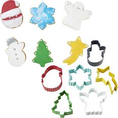 Lakeland 6 Christmas On A Ring Cookie Cutter