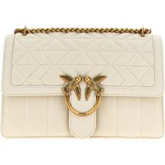 Blanc Pochettes Pinko Pinko-Love One Classic Borse A Spalla Bianco-Donna