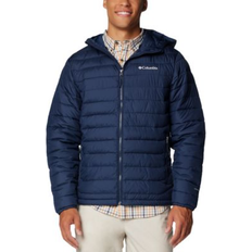 Columbia Men's Powder Lite II Hooded Jacket- Blue