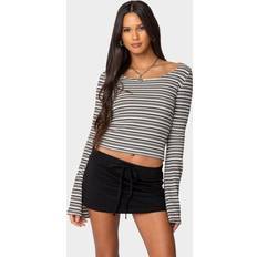 Stripes - Women Blouses Edikted EDIKTED Lilia Striped Top