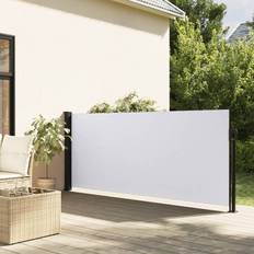 Side Awnings vidaXL Retractable Side Awning Outdoor Privacy Screen 120 x 600 cm
