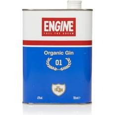 Thomas & Friends Engine Pure Organic Italian Gin London Dry Gin, Juniper Hints with Floral Note of Roses and Balsamic Note of Sage and Lemon, Vegan and Gluten Free