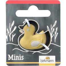 Birkmann Ente Tier Ostern Keks Plätzchen Backen - Silber - Mini Ausstechform