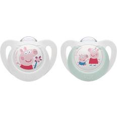 Nuk Sutter Nuk NUK-sut Peppa Pig Star 18-36 M. 2 stk