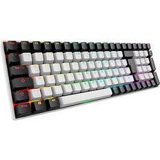 Blanco - Teclados Gaming Sharkoon Skiller SGK50 S2 Gaming Chain