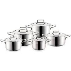 Kasseroller & Stegepander Orion Kochtöpfe Aus Stahl 18/10 Premium 10-teilig Set 10 teile