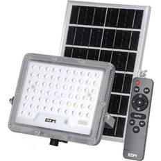 Grey Ground Lighting Edm Foco Proyector 31856 Solar Slim 50 W 600 lm 6.500K Iluminación de Suelo