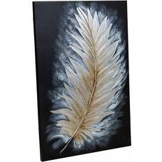 Natur Tavlor Alexandra House Living Nature Kanvas Granträ 90 x 3 x 60 cm Tavla