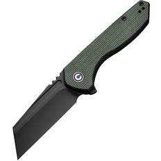 Civivi ExOne Green Canvas Micarta Pocket knife