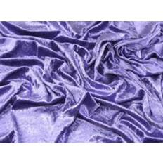 Sammet Metervaror Minerva Minerva Core Range Crush Velvet Stretch Knit Light Fabrics Purple