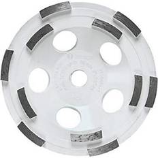 Bosch dc510hd 5 in. double row segmented diamond cup wheel White