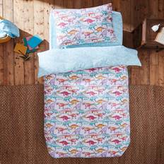 Natural History Museum Dinosaurs Gallery and Pillowcase Set Duvet Cover Natural