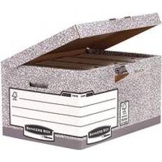 Bankers Box Bankers File Storage Box Grey Pack 10