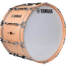 Bass Drums Yamaha 24 X 14 8300 Series Field-Corps Marching Bass Drum Natural Forest