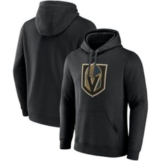 Vegas Golden Knights Jackets & Sweaters Fanatics Men's Black Vegas Golden Knights Primary Logo Pullover Hoodie Black