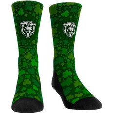 Socks Rock Em Socks Men's and Women's Rock 'Em Socks Chicago Bears St. Patty's Day Shamrock Crew Socks Green L/XL