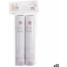 BigBuy Home Lint Remover Replacement White 24 x 19 cm 12 Units