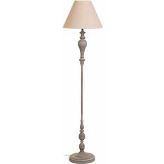 Alexandra House Living Vit Grå 220-240 V 38 x 155 x 38 cm Golvlampa