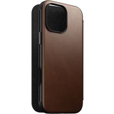 Nomad Leather Folio brown iPhone 16 Pro Max