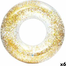 Intex Badring Donut Transparent Glitter Ø 119 cm 6 antal