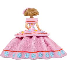 Plastic Figurines Alexandra House Living Decorative Pink Plastic Dress 25 x 12 x 18 cm Figurine