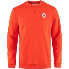 Fjällräven Orange Tröjor Fjällräven 1960 Logo Badge Sweater - Flame Orange