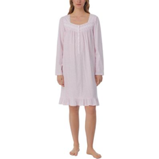 Purple Nightgowns Eileen West Short Nightgown White Dots