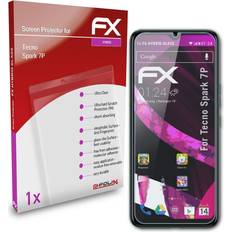 Screen Protectors atFoliX Glass Protective Film Tecno Spark 7p