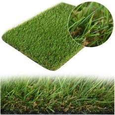 B&Q Promo 40mm Outdoor Artificial Grass - Non-Slip 7M 23' x 4M - One Size